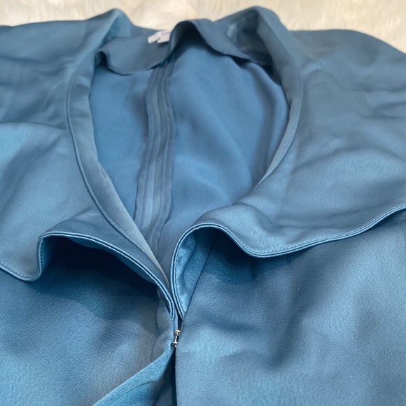 Bar III Women's Drape Front Duster Jacket. M - Picture 8 of 12